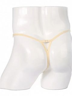 Анатомические стринги PUSH UP бежевого цвета Romeo Rossi RTRR1041-20